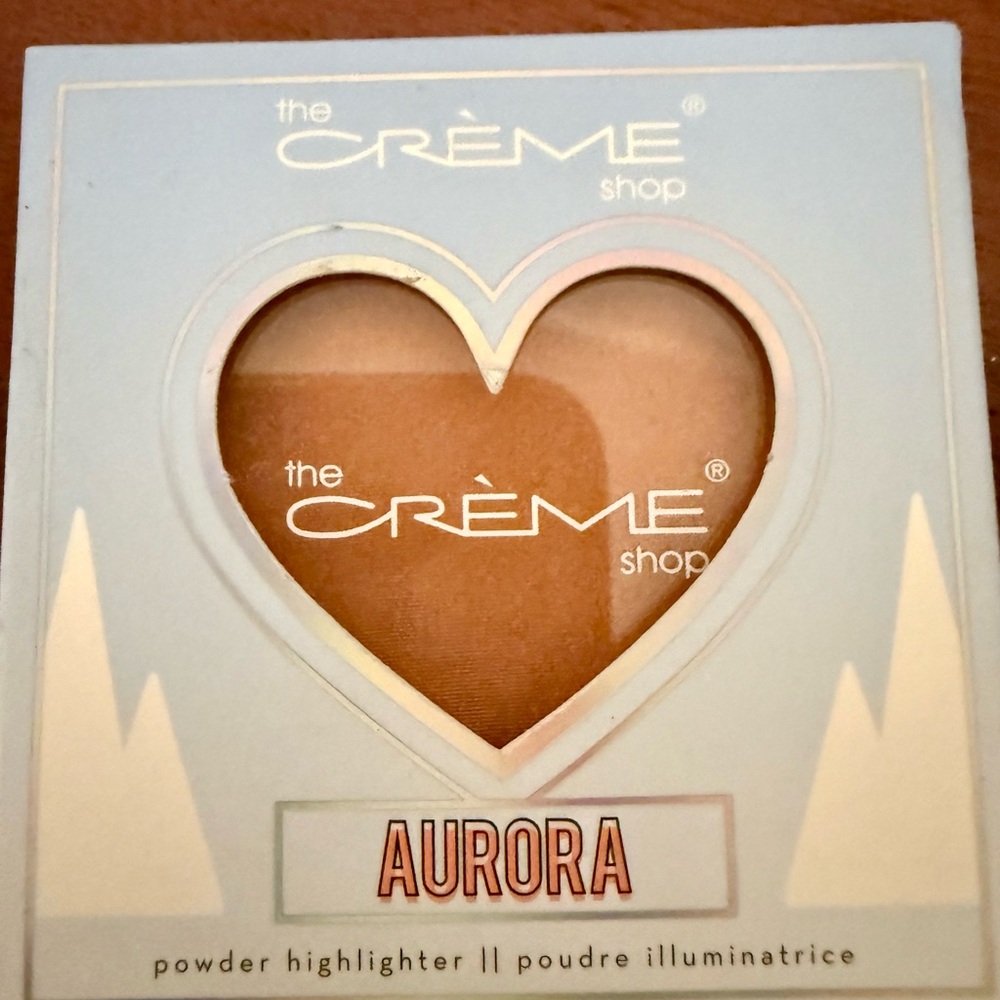 The Crème Shop Aurora Powder Highlighter/Blush NIB/NWT Never Opened!
